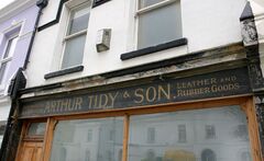Ghost Sign Arthur Tidy & Son, 94 Norman Road